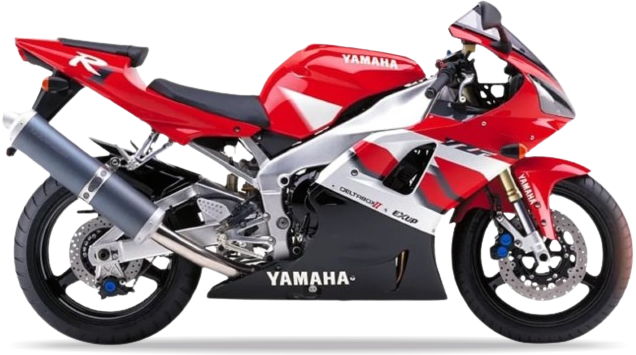 Yamaha Yzf R1 2000 Czerwony Rn04 motorcycle graphics adesivi replicas juula motocolors