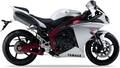 Yamaha Yzf R1 2009 Biały Rn22 vinyl decals adesivi racebike juula motocolors