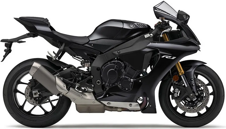 Yamaha Yzf R1 2017 2019 Szary Ciemny Mat 6 Rn32 vinyl kit decals pegatinas restoration juula motocolors