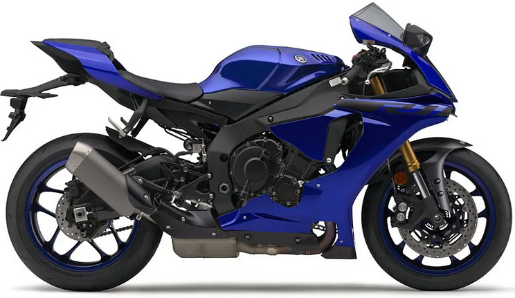 Yamaha Yzf R1 2018 Niebieski C Rn32 race decals grafiche aftermarket kit juula motocolors