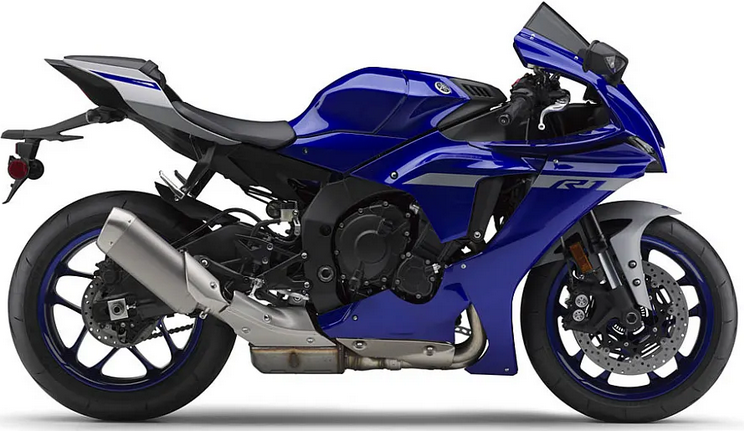 Yamaha Yzf R1 2020 2021 Niebieski oem replica stickers decals grafiche juula motocolors