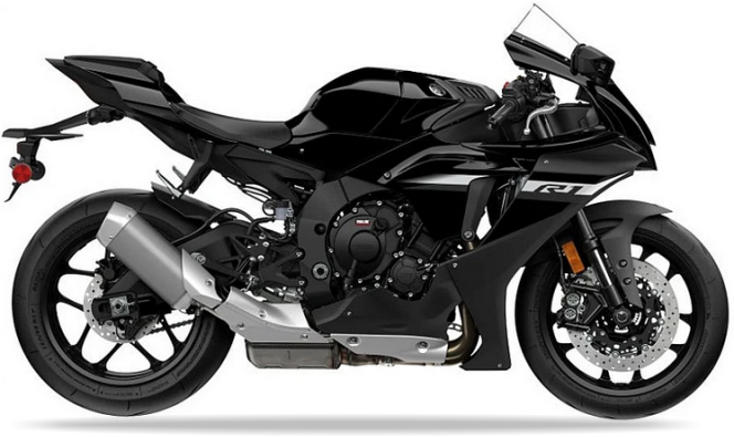 Yamaha Yzf R1 2024 Czarny X Smx vinyl decals adesivi racebike juula motocolors
