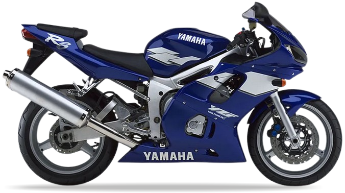 Yamaha Yzf R6 1999 Niebieski C Rj03 stickers decals adesivi aftermarket replicas juula motocolors