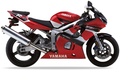 Yamaha Yzf R6 2001 Czerwony Rj03 replica decals set aufkleber fuel tank juula motocolors