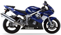 Yamaha Yzf R6 2001 Niebieski C Rj03 bike stickers set grafiche adesivi custom juula motocolors