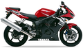 Yamaha Yzf R6 2003 Czerwony Rj05 motorcycle graphics adesivi replicas juula motocolors
