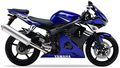 Yamaha Yzf R6 2003 Niebieski 5Sl1 Rj05 race decals grafiche aftermarket kit juula motocolors