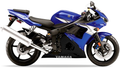 Yamaha Yzf R6 2004 Niebieski 5Slb Rj05 graphics kit aufkleber aftermarket juula motocolors