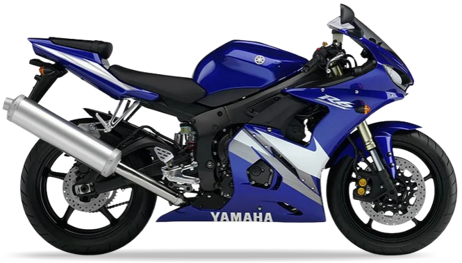 Yamaha Yzf R6 2005 Niebieski Rj09 graphics kit autocollants fairings juula motocolors