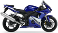 Yamaha Yzf R6 2005 Niebieski Rj09 graphics kit autocollants fairings juula motocolors