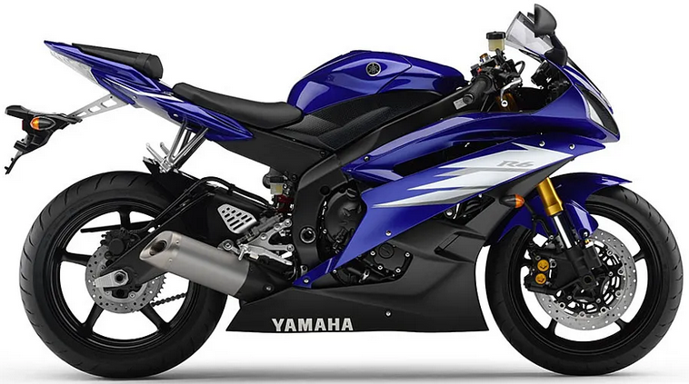 Yamaha Yzf R6 2006 Niebieski Rj11 vinyl kit aufkleber race decals juula motocolors