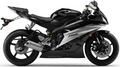 Yamaha Yzf R6 2007 Czarny Srebrny Rj11 stickers decals pegatinas fairings racebike juula motocolors