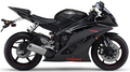 Naklejki na motocykl Yamaha Yzf R6 2008 Czarny Mat Rj15 - Juula