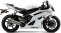 Yamaha Yzf R6 2010 2011 Biały Rj15 motorbike stickers pegatinas cowling juula motocolors