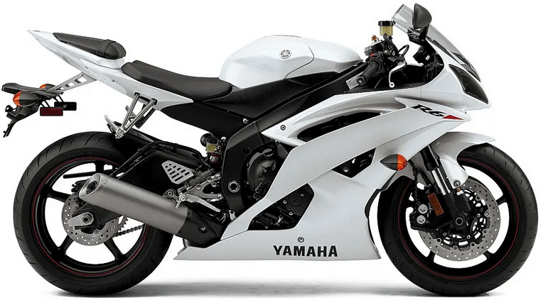 Yamaha Yzf R6 2010 2011 Biały Rj15 motorbike stickers pegatinas cowling juula motocolors