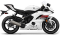 Yamaha Yzf R6 2019 Biały 2 Rj27 motorcycle decals vinyl kit aftermarket juula motocolors
