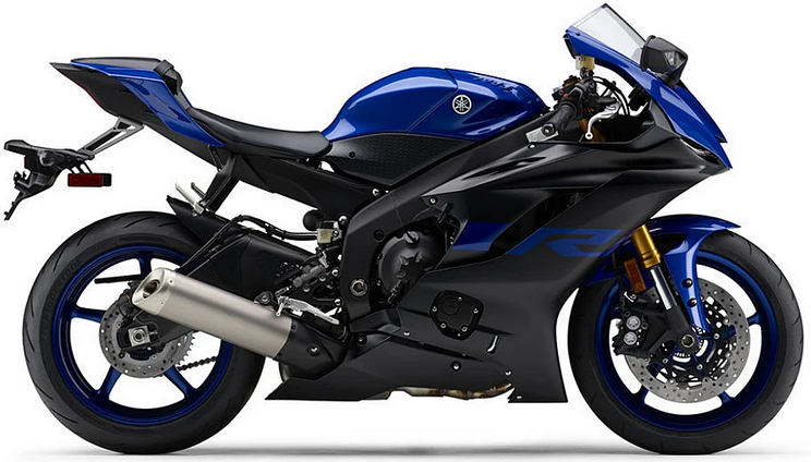 Yamaha Yzf R6 2019 Niebieski C Dpbmc Rj27 stickers decals pegatinas fairings racebike juula motocolors