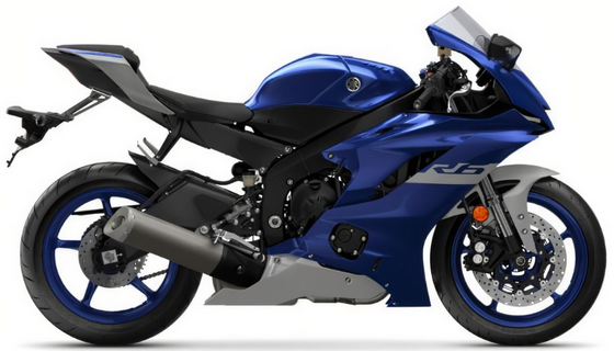 Yamaha Yzf R6 2020 2022 Niebieski C Dpbmc Rj27 motorbike decals pegatinas bodywork juula motocolors
