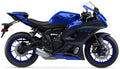 Yamaha Yzf R7 2022 Niebieski motorbike autocollants custom kit juula motocolors