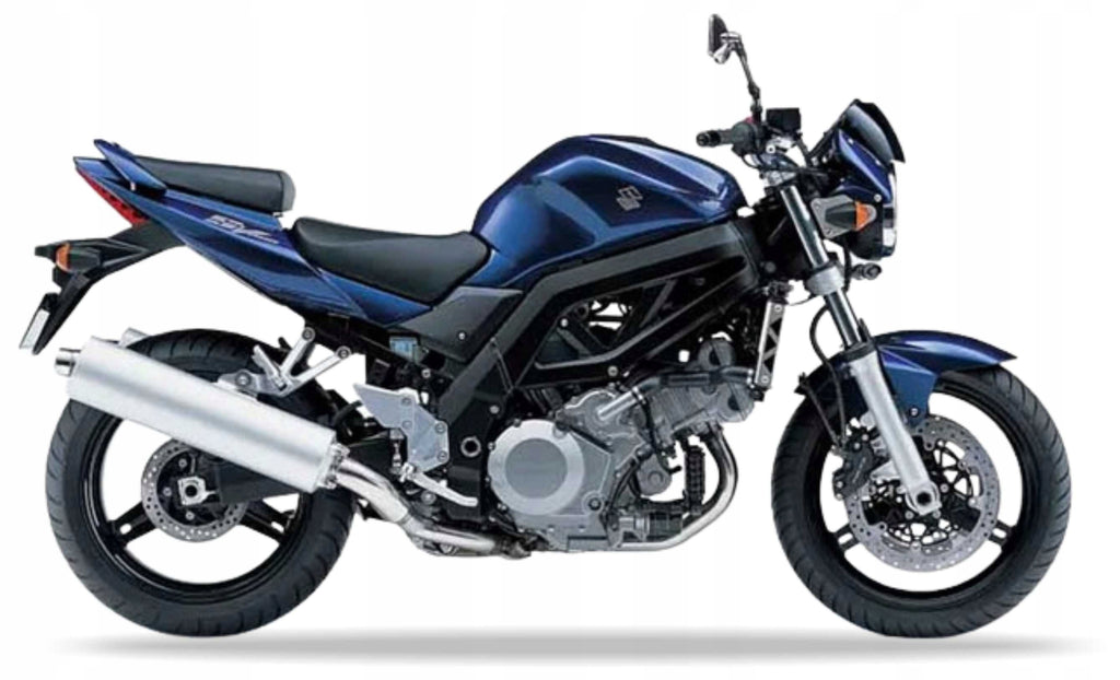 NAKLEJKI NA MOTOCYKL JUULA DO SUZUKI SV 1000 2004-2007 CIEMNY NIEBIESKI 2 YBA