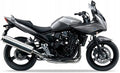 NAKLEJKI NA MOTOCYKL JUULA DO SUZUKI GSF 650 S BANDIT 2009-2010 SZARY METALIK YHG
