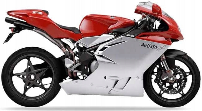 NAKLEJKI NA MOTOCYKL JUULA DO MV AGUSTA F4 1000 2004 SREBRNY