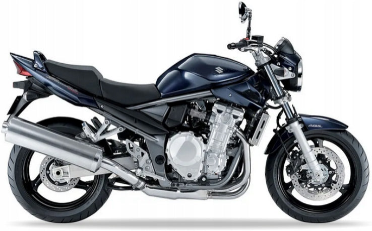NAKLEJKI NA MOTOCYKL JUULA DO SUZUKI GSF 1250 N BANDIT 2007 GRAFITOWY NIEBIESKI YLE