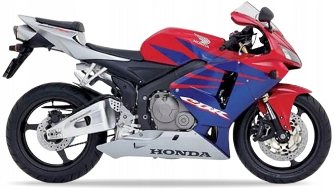 NAKLEJKI JUULA NA MOTOCYKL DO HONDA CBR 600 RR 2005 CZERWONY R157B