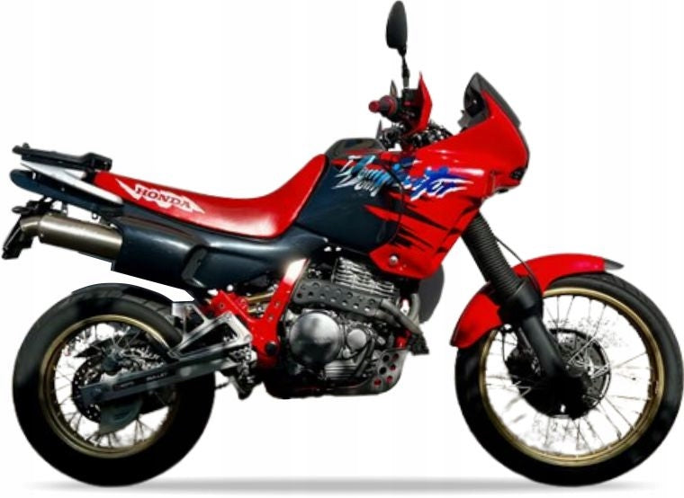 Naklejki na motocykl Honda Nx 650 Dominator 1993-1995 Czarny Czerwony Nh217K - Juula