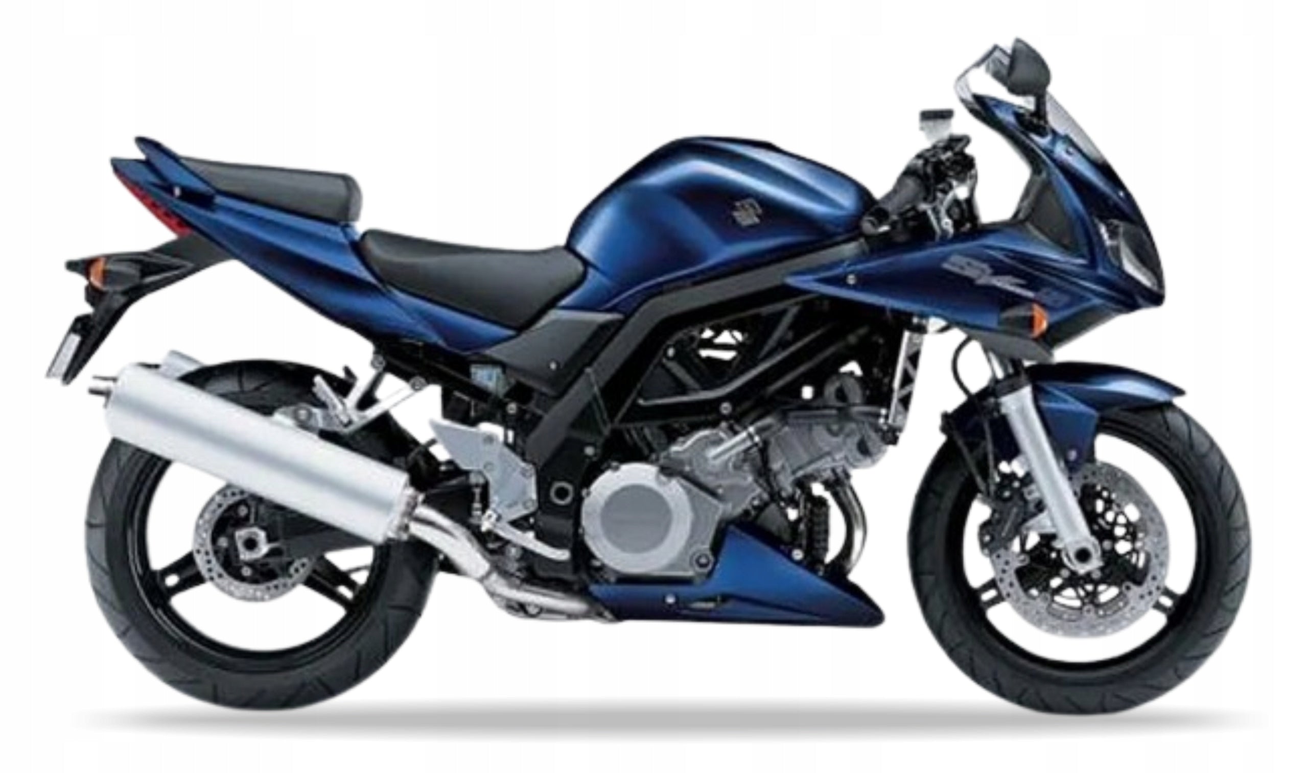 NAKLEJKI JUULA SUZUKI SV 1000 S 2004-2007 CIEMNY NIEBIESKI 2 Y7H