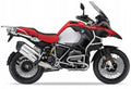 NAKLEJKI NA MOTOCYKL JUULA DO BMW R 1200 GS ADVENTURE 2017-2018 CZERWONY YNA5