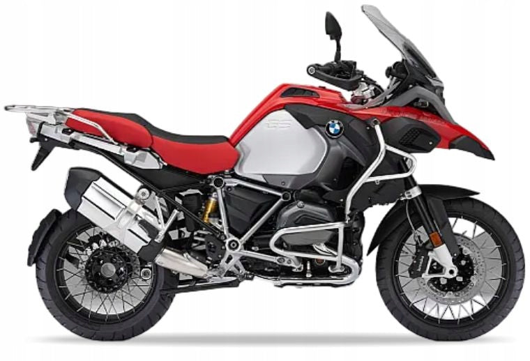 NAKLEJKI NA MOTOCYKL JUULA DO BMW R 1200 GS ADVENTURE 2017-2018 CZERWONY YNA5