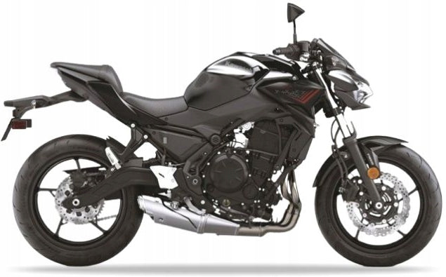 NAKLEJKI NA MOTOCYKL JUULA DO KAWASAKI Z 650 2021 CZARNY 739
