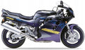 NAKLEJKI NA MOTOCYKL JUULA DO SUZUKI GSX-R 1100 1996 PURPUROWY C3B