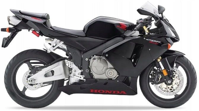 NAKLEJKI JUULA NA MOTOCYKL DO HONDA CBR 600 RR 2006 GRAFITOWO-CZARNY NHB01
