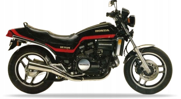 Naklejki na motocykl Honda Vf 750 S Sabre 1982-1983 Czarny Nh1 - Juula