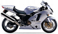 NAKLEJKI NA MOTOCYKL JUULA DO KAWASAKI ZX 12R 2002-2003 SREBRNY 473