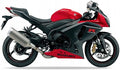 NAKLEJKI NA MOTOCYKL JUULA DO SUZUKI GSX-R 1000 2015 CZERWONY YVZ MAT CZARNY NO.2 YKV