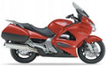 Naklejki na motocykl Honda St 1300 Pan European 2002 Czerwony R275 - Juula