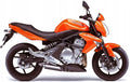 NAKLEJKI JUULA NA MOTOCYKL DO KAWASAKI ER 6N 2005-2008 POMARAŃCZOWY 17H
