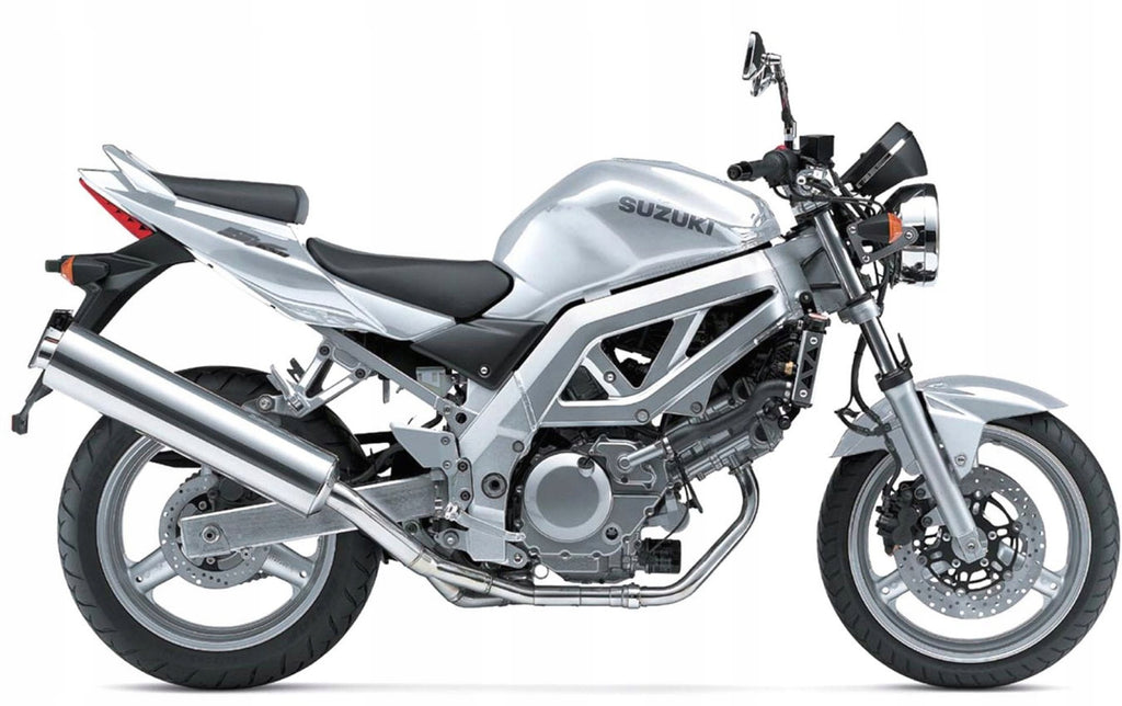 NAKLEJKI NA MOTOCYKL JUULA DO SUZUKI SV 1000 2003 SREBRNY