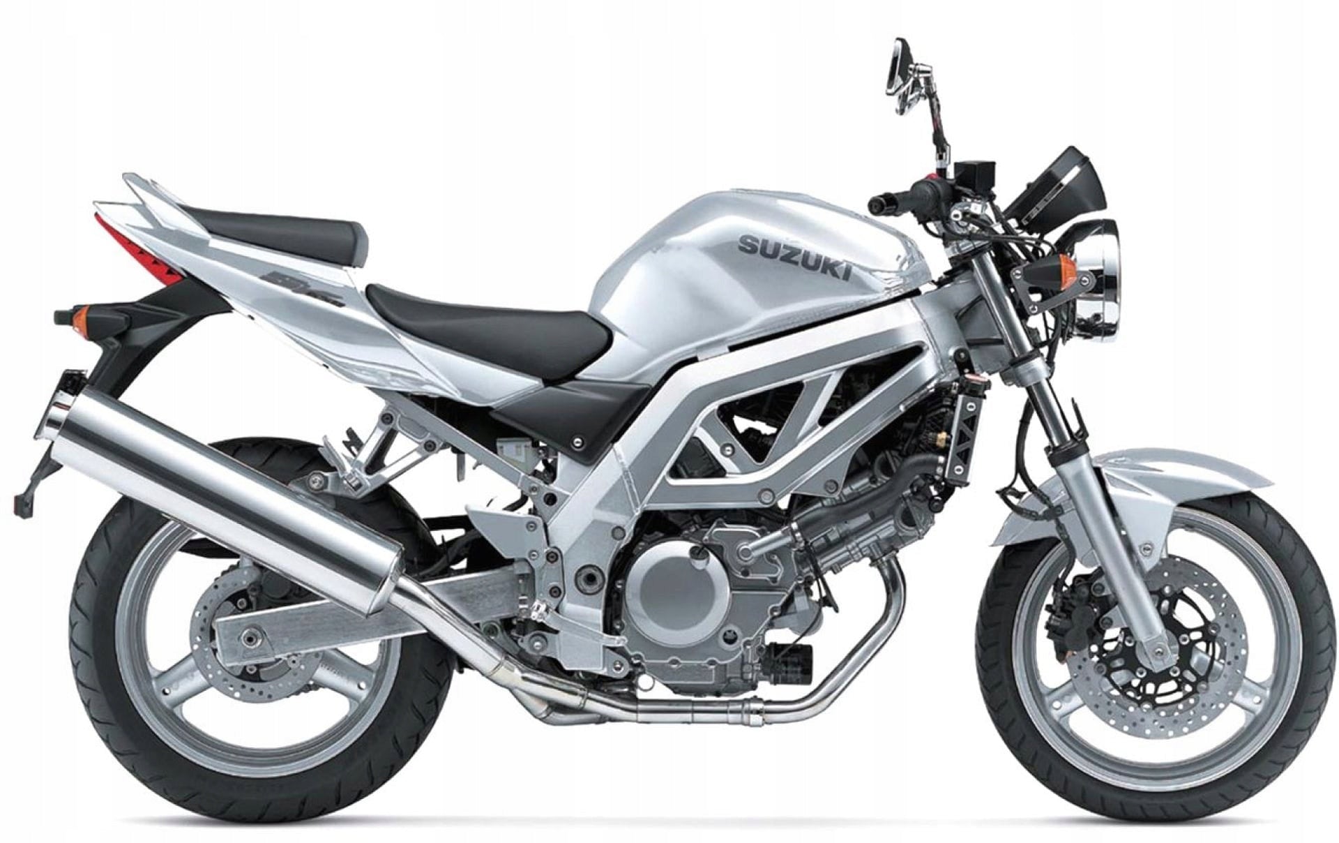 NAKLEJKI NA MOTOCYKL JUULA DO SUZUKI SV 1000 2003 SREBRNY