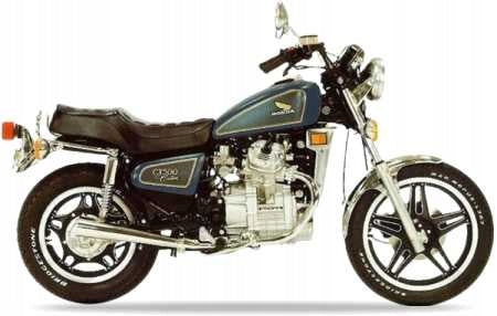 Naklejki na motocykl Honda Cx 500 C 1981 Niebieski Pb110Cu - Juula