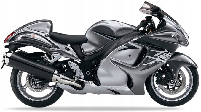 NAKLEJKI NA MOTOCYKL JUULA DO SUZUKI GSX 1300 R HAYABUSA 2009 GRF SZARY YHG SREBRNY YMD