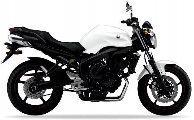 NAKLEJKI NA MOTOCYKL JUULA DO YAMAHA FZ6 N 2008 BIAŁY BWC1