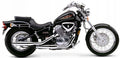 Naklejki na motocykl Honda Shadow Vt 600 Vlx 2001-2003 Czarny Nh1 - Juula