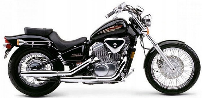 Naklejki na motocykl Honda Shadow Vt 600 Vlx 2001-2003 Czarny Nh1 - Juula