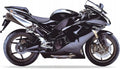 NAKLEJKI JUULA NA MOTOCYKL DO KAWASAKI ZX 10R 2006-2007 CZARNY H8