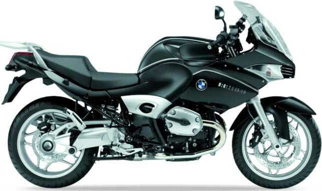 NAKLEJKI JUULA NA MOTOCYKL DO BMW R 1200 ST 2005-2007 GRAFITOWO-CZARNY