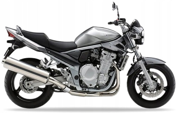 NAKLEJKI JUULA NA MOTOCYKL DO SUZUKI GSF 1250 N BANDIT 2008-2009 SZARY YHG